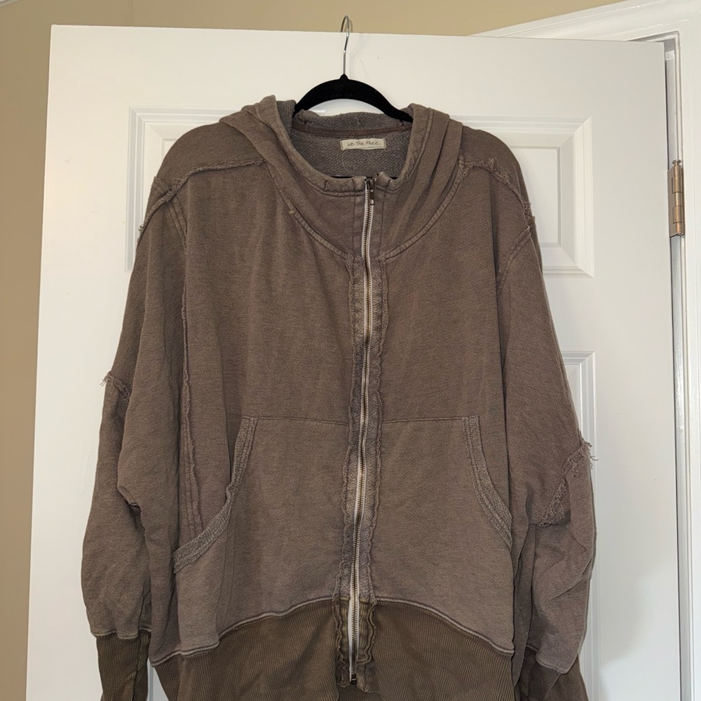 We The Free Brown Hoodie